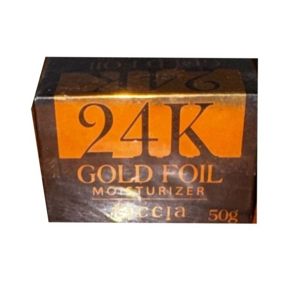 Faccia 24K Gold Foil Moisturizer‎ 50g Anti-Aging Face Cream New Sealed
